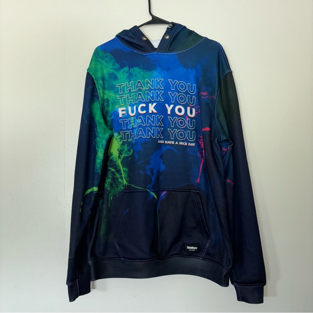Blue and Green Galaxy Sweatshirt